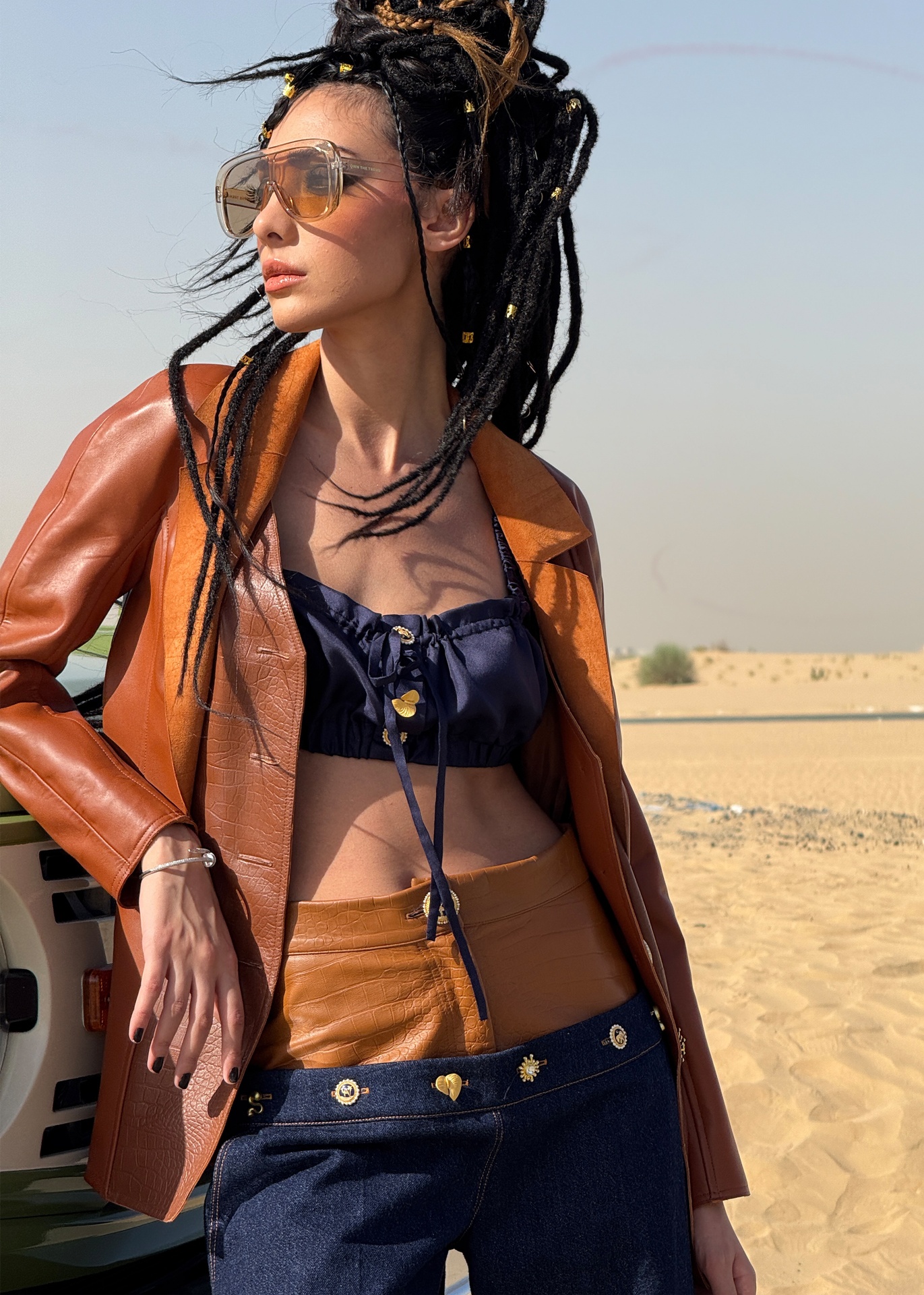 Terra Luxe Indigo Trousers