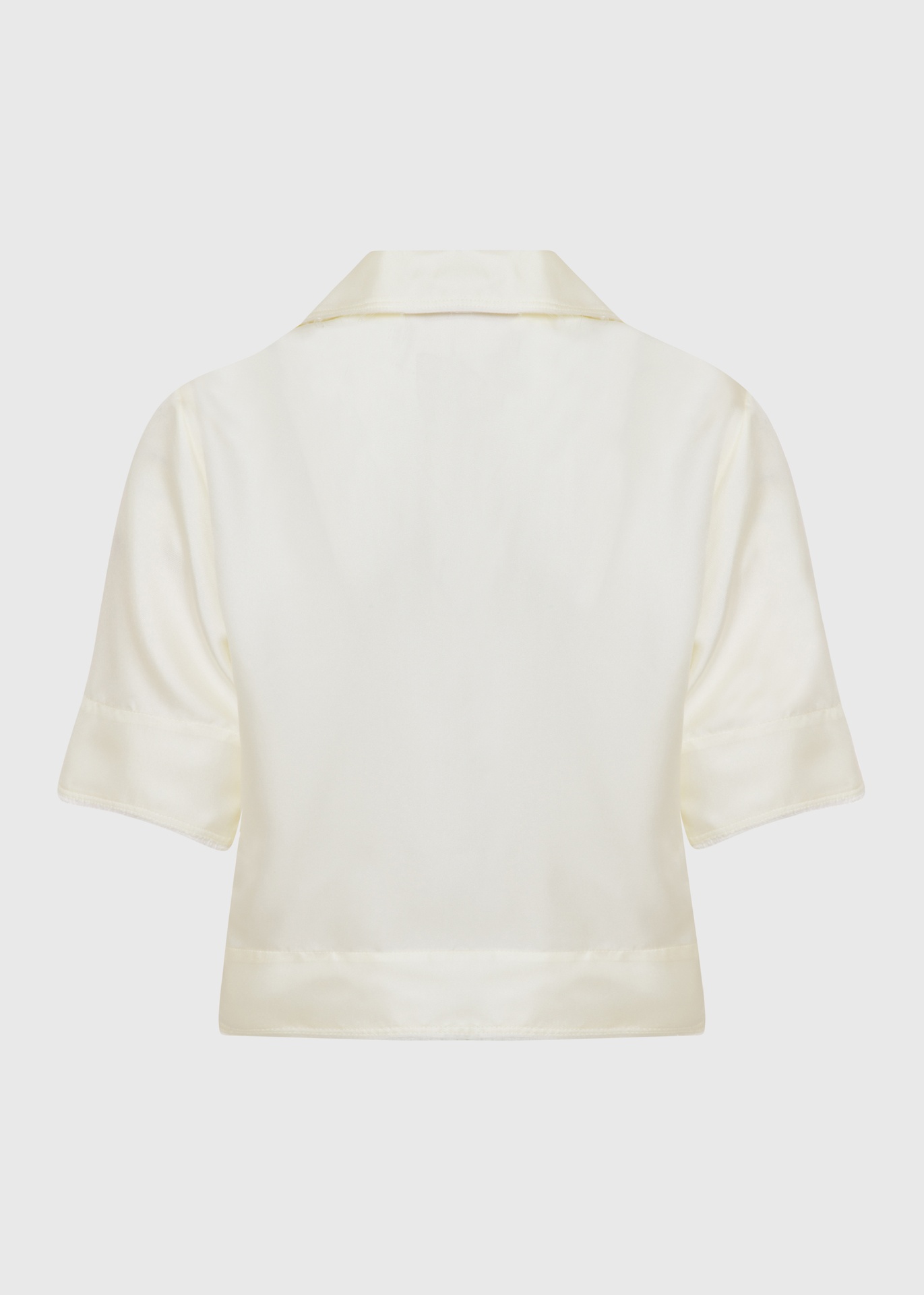 Coastal ivory short sleeve shirt