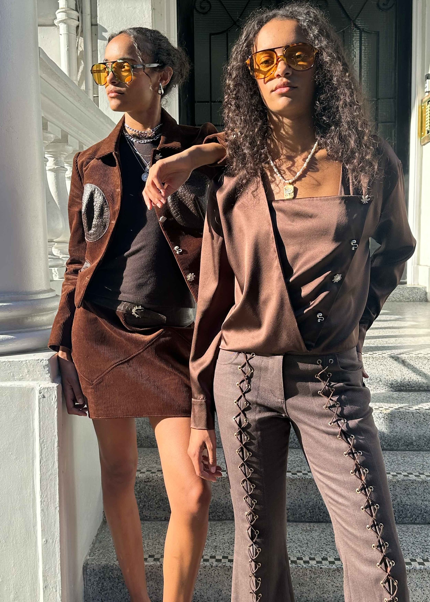 Chocolate Silk Sundown Shirt