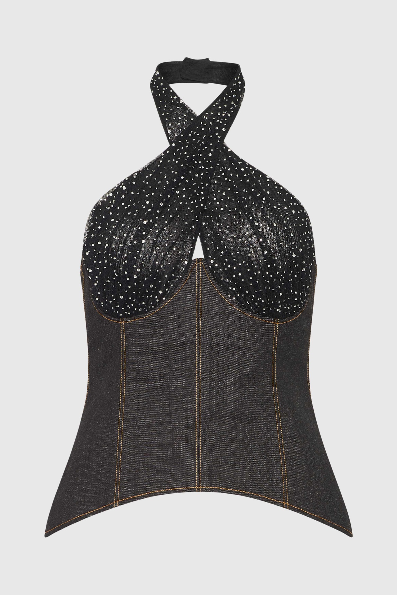 Stardust Denim Corset (UK6)