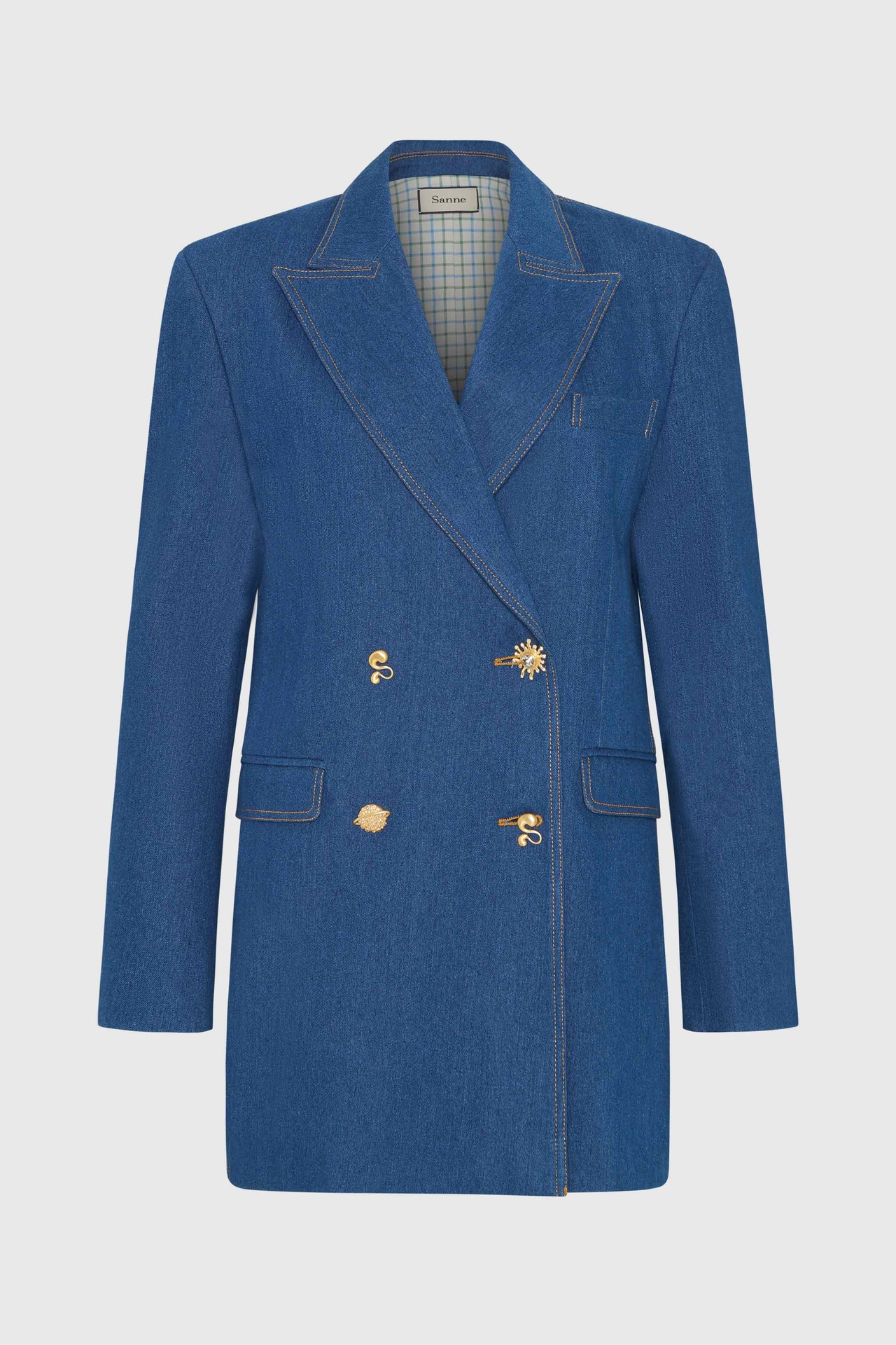 Stellar Denim Blazer (UK6)