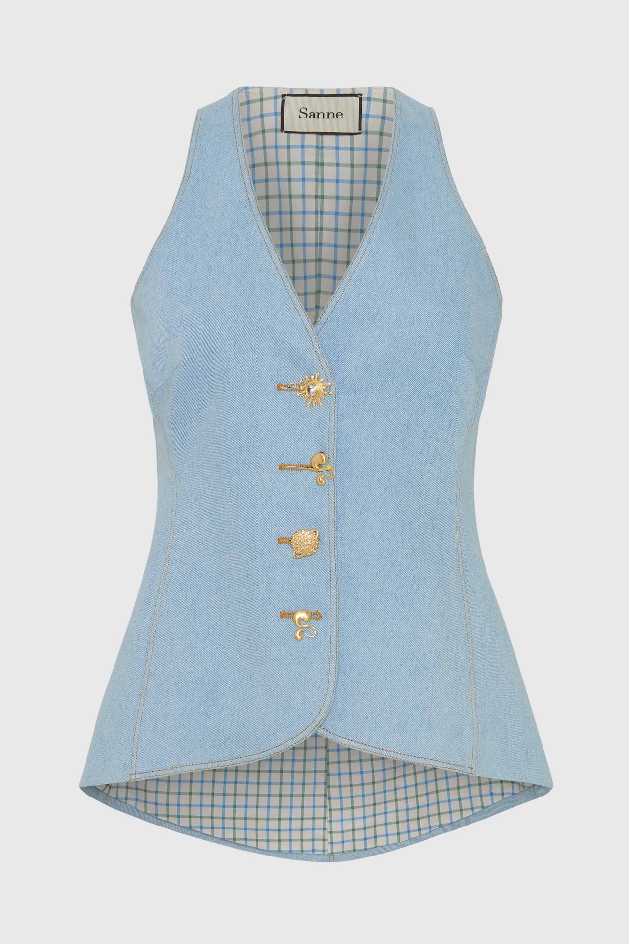 Stellar Sky Backless Vest (UK6)