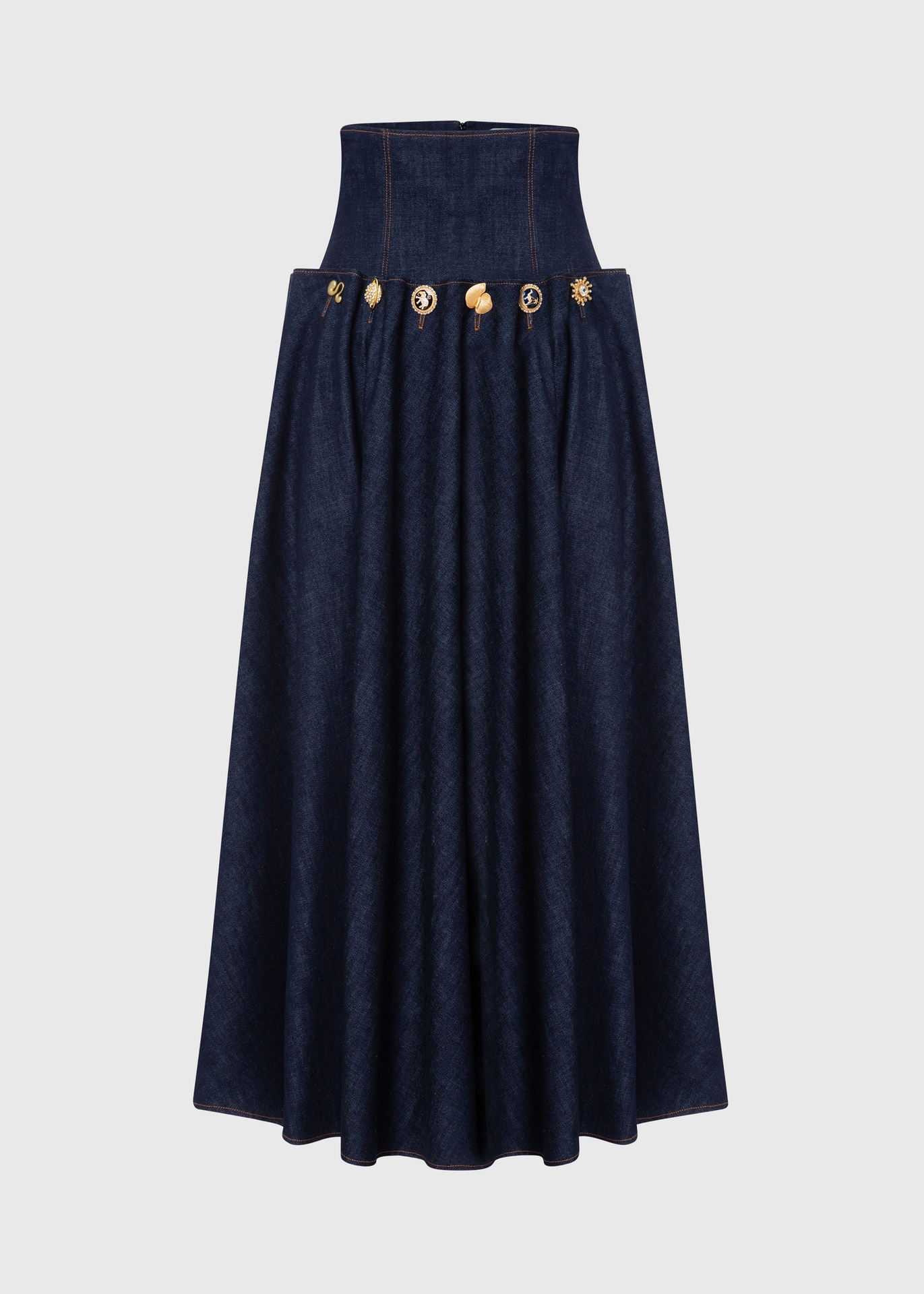 Sunset Indigo skirt (UK6)