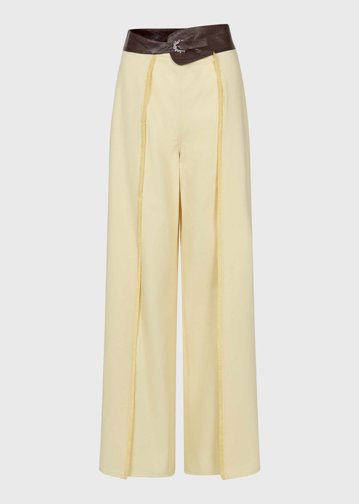 Desert Croc Yellow Denim Trousers (UK6, UK6)