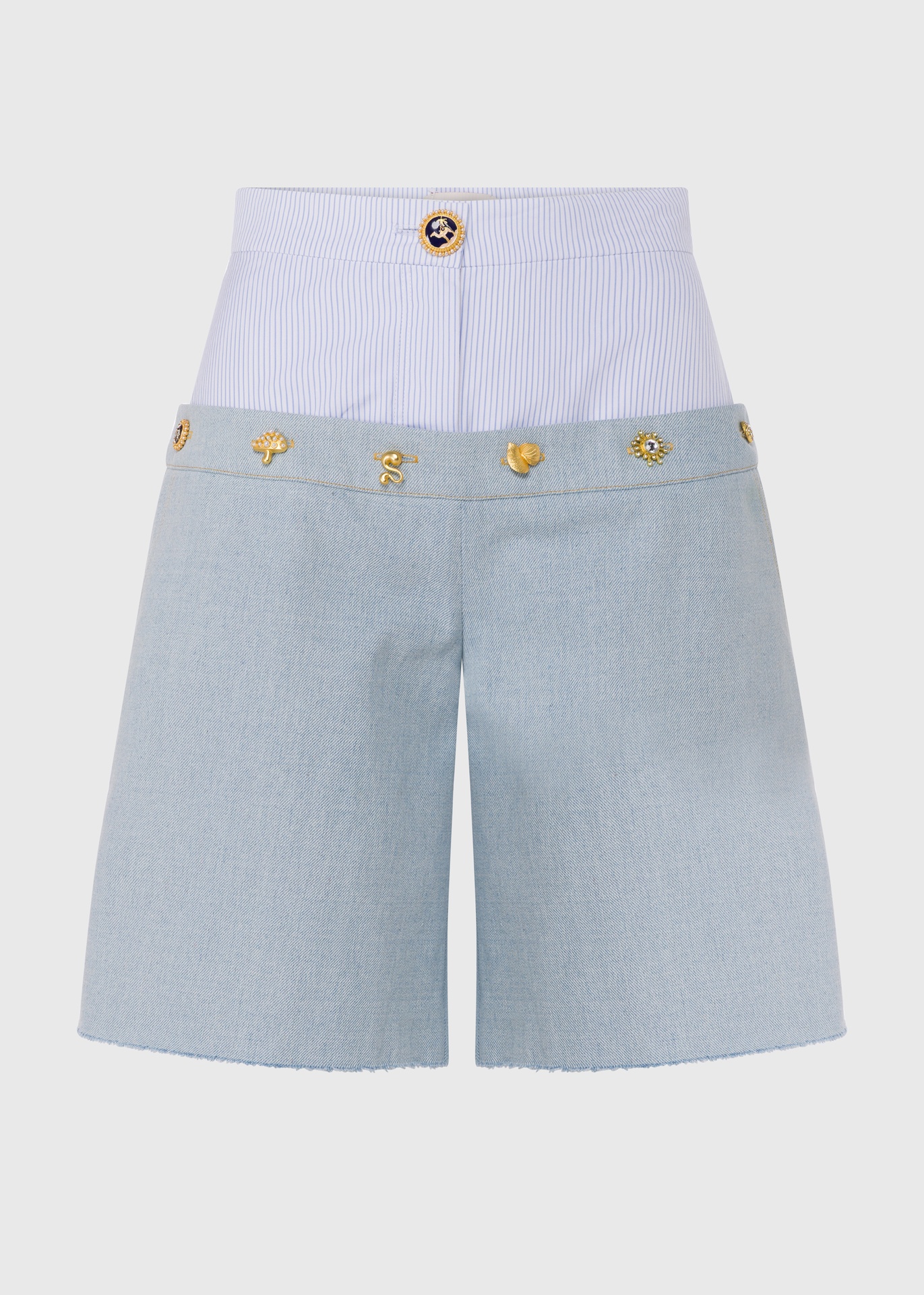 Marina Stripe Jorts (UK6)