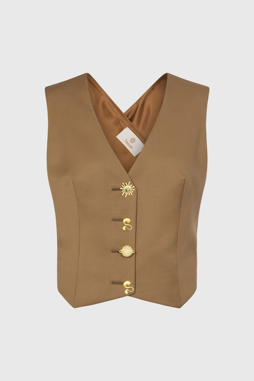 Nutmeg Nouveau Vest (UK6)